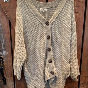 Oversized cardigan